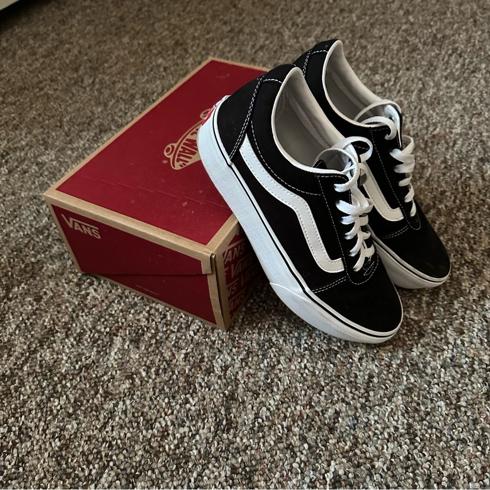platform vans size 8.5